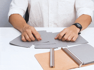Antou - NOTA. Daily / Vegetable Tanned Leather Cover