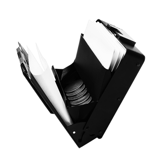 Claustrum - Belt Wallet (Black Out Finish) - KOHEZI