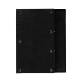 Claustrum - Card Case Serve (Leather Black Out Finish) - KOHEZI