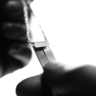 Claustrum - USB Pendant 'No Name' 8GB (Hairline Finish) - KOHEZI