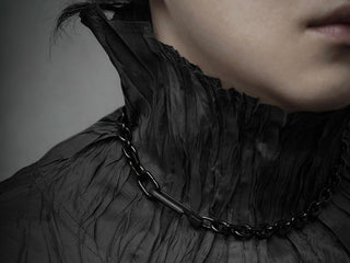 Drilling Lab - Framework Necklace|FR-N01|Rough Black - KOHEZI