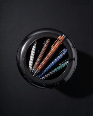 Inventery - Bolt Action Pen v.03 Twister (Zirconium) - KOHEZI
