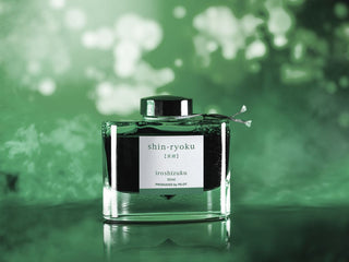 Pilot Iroshizuku - Shin - Ryoku Green Ink (Shades of Green) - KOHEZI