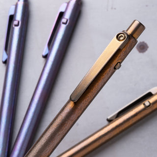 Tactile Turn - Orange Peel Side Click Pen - KOHEZI