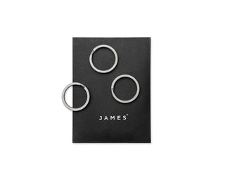 The James Brand - Titanium Keyrings - KOHEZI