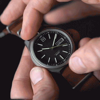 Big Idea Design - Ti Field Watch / Automatic / Stonewashed
