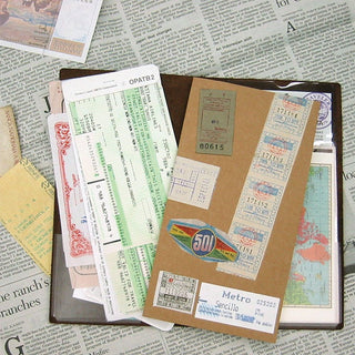 TRAVELER'S COMPANY - 004 Pocket Sticker Refill TRAVELER'S notebook - KOHEZI
