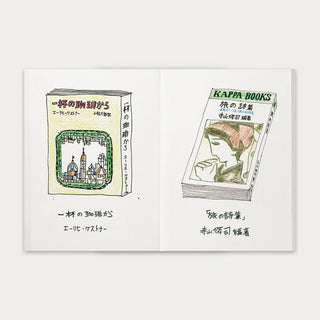 TRAVELER'S COMPANY - 008 Sketch Paper Refill TRAVELER'S notebook (Passport Size) - KOHEZI
