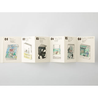 TRAVELER'S COMPANY - 018 Accordion Fold Paper Refill TRAVELER'S notebook (Passport Size) - KOHEZI