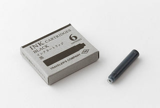 TRAVELER'S COMPANY - Fountain / Rollerball Pen Ink Cartridges (Black) - KOHEZI