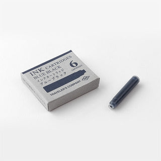TRAVELER'S COMPANY - Fountain / Rollerball Pen Ink Cartridges (Blue Black) - KOHEZI