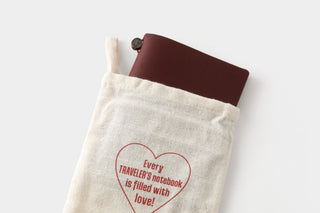 TRAVELER'S COMPANY - TRAVELER'S notebook Passport Size (Love And Trip Red) - KOHEZI