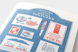 TRAVELER'S COMPANY - TRAVELER'S Refill Postcard (Tokyo Edition) - KOHEZI