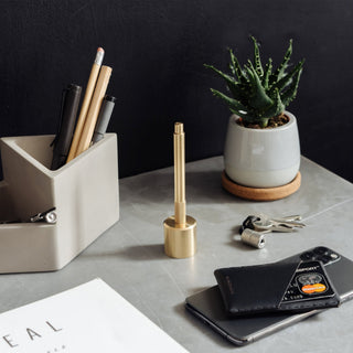 Wingback - Mechanical Pencil (Brass) - KOHEZI