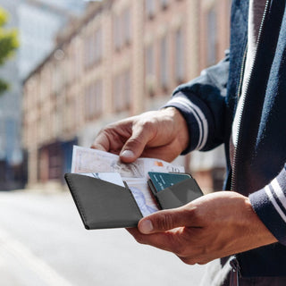 Wingback - Winston Wallet (Charcoal) - KOHEZI