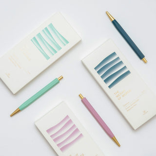 YSTUDIO - Glamour Evolve Ocean Sustainable Ballpoint Pen (Sea Indigo) - KOHEZI