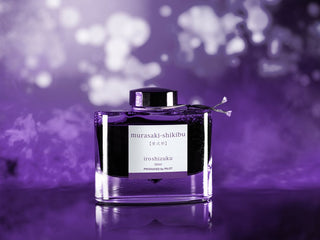 Pilot Iroshizuku - Murasaki Shikibu Violet Ink (Shades of Pink) - KOHEZI