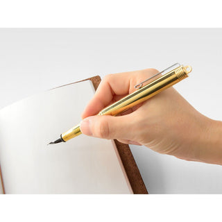 TRAVELER'S COMPANY - Brass Fountain Pen - KOHEZI