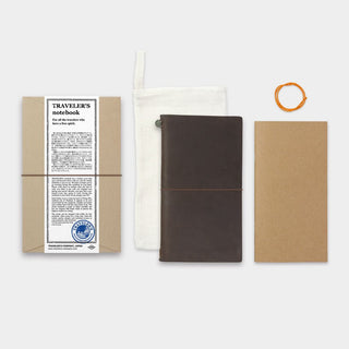 TRAVELER'S COMPANY - TRAVELER'S notebook Brown - KOHEZI