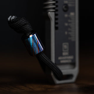 Big Idea Design - Damascus Lanyard Bead - KOHEZI