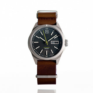 Big Idea Design - Ti Field Watch / Automatic / Stonewashed - KOHEZI