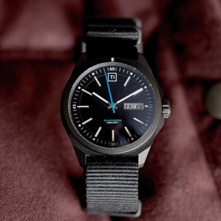 Big Idea Design - Ti Field Watch / Solar Driven / Black - KOHEZI