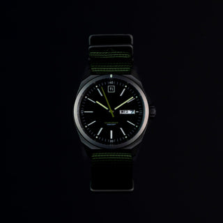 Big Idea Design - Ti Field Watch / Solar Driven / Stonewashed - KOHEZI