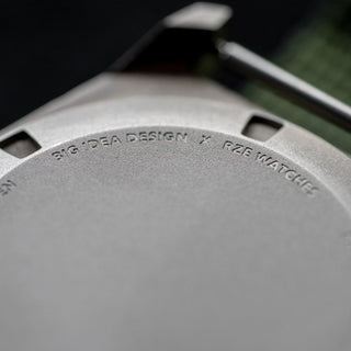 Big Idea Design - Ti Field Watch / Solar Driven / Stonewashed - KOHEZI