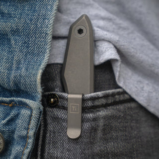 Big Idea Design - Ti Lookout Fixed Blade - KOHEZI