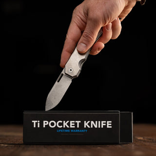 Big Idea Design - Ti Pocket Knife - KOHEZI