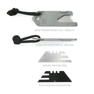 Big Idea Design - Titanium Pocket Tool - KOHEZI
