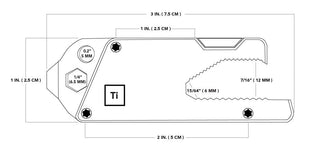 Big Idea Design - Titanium Pocket Tool - KOHEZI
