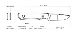 Big Idea Design - USA Cloudland Fixed Blade - KOHEZI