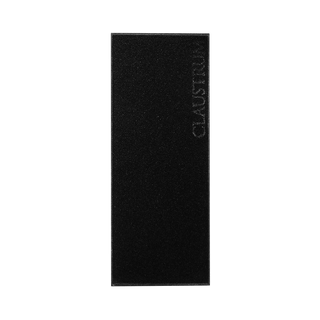 Claustrum - Magnetic Tape Dispenser Base Plate (Black Leather) - KOHEZI