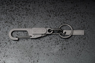 Drilling Lab - Anonymous Key Chain｜AN-A02｜Matte Steel - KOHEZI