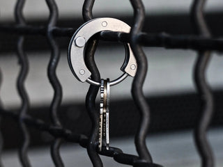 Drilling Lab - Anonymous Key Ring｜AN-A01｜Matte Steel - KOHEZI
