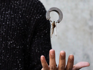 Drilling Lab - Anonymous Key Ring｜AN-A01｜Matte Steel - KOHEZI