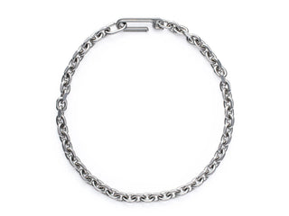 Drilling Lab - Framework Necklace｜FR-N01｜Matte Steel - KOHEZI