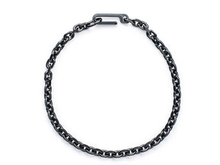 Drilling Lab - Framework Necklace｜FR-N01｜Rough Black - KOHEZI