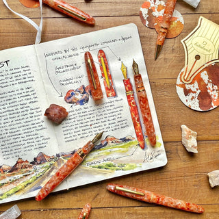 Esterbrook - Fountain Pen Estie Petrified Forest (Oversized) - KOHEZI