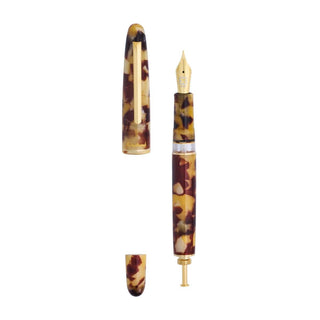Esterbrook - Fountain Pen Estie Tortoise Button Piston (Regular) - KOHEZI