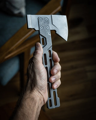 Exceed Designs - HYZER Titanium Hatchet - KOHEZI