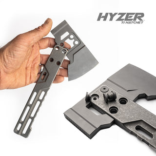 Exceed Designs - HYZER Titanium Hatchet - KOHEZI