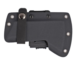 Exceed Designs - KYDEX Moulded HYZER Hatchet Sheath (Black) With Molle/Belt Clip - KOHEZI