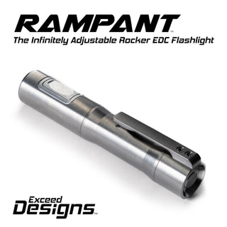 Exceed Designs - RAMPANT™ R8 EDC Flashlight - KOHEZI