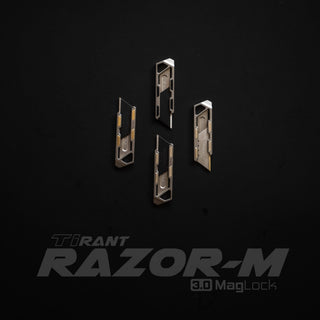 Exceed Designs - TiRant RAZOR - M 3.0 MagLock Utility Knife - KOHEZI