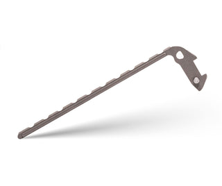 Exceed Designs - TiRant ULTRA Full - Length FRAG MILLED ‘Integral - Like’ Back Spacer (Stonewashed 6AL - 4V Titanium) - KOHEZI