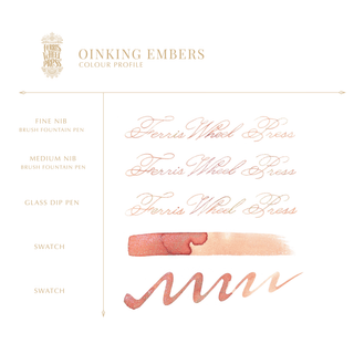 Ferris Wheel Press - FerriTales | The Three Little Pigs (Oinking Embers Ink 85ml) - KOHEZI