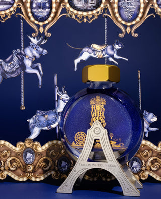 Ferris Wheel Press - Limited Edition (The Blue Legacy 38ml Ink Carriage) - KOHEZI