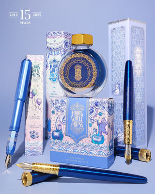 Ferris Wheel Press - The Bijou Fountain Pen (Blue Revelry Limited Edition 2025) - KOHEZI
